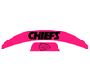 Kansas City Chiefs MIDI Mid Size SpeedFlex Football Helmet Front & Back Bumper Decal Set - Pick Color
