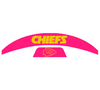 Kansas City Chiefs MIDI Mid Size SpeedFlex Football Helmet Front & Back Bumper Decal Set - Pick Color