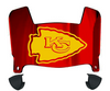 Kansas City Mini Football Helmet Visor Shield w/ Clips - PICK VISOR & LOGO COLOR
