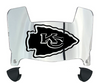 Kansas City Mini Football Helmet Visor Shield w/ Clips - PICK VISOR & LOGO COLOR