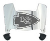 Kansas City Mini Football Helmet Visor Shield w/ Clips - PICK VISOR & LOGO COLOR
