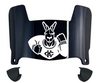 Kansas City Roos Mini Football Helmet Visor Shield w/ Clips - PICK VISOR & LOGO COLOR