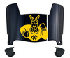 Kansas City Roos Mini Football Helmet Visor Shield w/ Clips - PICK VISOR & LOGO COLOR