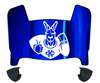 Kansas City Roos Mini Football Helmet Visor Shield w/ Clips - PICK VISOR & LOGO COLOR