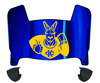Kansas City Roos Mini Football Helmet Visor Shield w/ Clips - PICK VISOR & LOGO COLOR