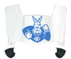 Kansas City Roos Mini Football Helmet Visor Shield w/ Clips - PICK VISOR & LOGO COLOR