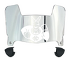Kansas City Roos Mini Football Helmet Visor Shield w/ Clips - PICK VISOR & LOGO COLOR