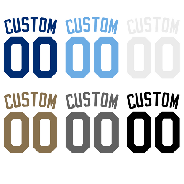 Kansas City Royals Custom Name & Number Premium DieCut Vinyl Decal PICK COLOR & SIZE