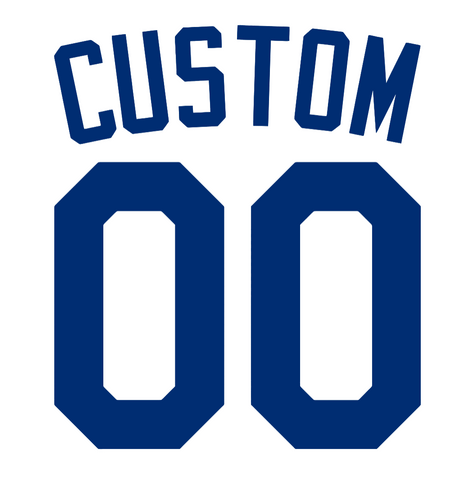 Kansas City Royals Custom Name & Number Premium DieCut Vinyl Decal PICK COLOR & SIZE