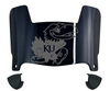 Kansas Jayhawks Mini Football Helmet Visor Shield w/ Clips - PICK VISOR & LOGO COLOR