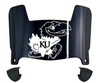 Kansas Jayhawks Mini Football Helmet Visor Shield w/ Clips - PICK VISOR & LOGO COLOR