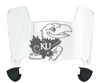 Kansas Jayhawks Mini Football Helmet Visor Shield w/ Clips - PICK VISOR & LOGO COLOR