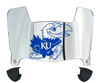 Kansas Jayhawks Mini Football Helmet Visor Shield w/ Clips - PICK VISOR & LOGO COLOR