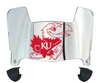 Kansas Jayhawks Mini Football Helmet Visor Shield w/ Clips - PICK VISOR & LOGO COLOR