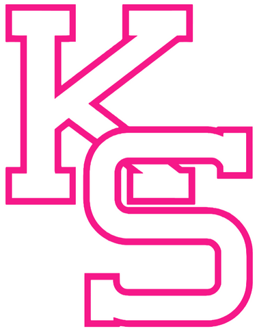 Kansas State Wildcats Hot Pink Alternate Logo Premium DieCut Vinyl Decal PICK SIZE