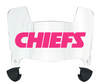 Kansas City Limited Edition Mini Football Helmet Visor Shield w/ Clips - PICK VISOR & LOGO COLOR