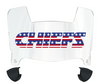 Kansas City Limited Edition Mini Football Helmet Visor Shield w/ Clips - PICK VISOR & LOGO COLOR