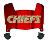 Kansas City Limited Edition Mini Football Helmet Visor Shield w/ Clips - PICK VISOR & LOGO COLOR