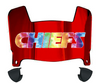 Kansas City Limited Edition Mini Football Helmet Visor Shield w/ Clips - PICK VISOR & LOGO COLOR