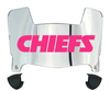 Kansas City Limited Edition Mini Football Helmet Visor Shield w/ Clips - PICK VISOR & LOGO COLOR