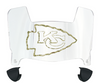 Kansas City Limited Edition Mini Football Helmet Visor Shield w/ Clips - PICK VISOR & LOGO COLOR