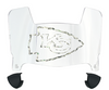 Kansas City Limited Edition Mini Football Helmet Visor Shield w/ Clips - PICK VISOR & LOGO COLOR