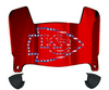 Kansas City Limited Edition Mini Football Helmet Visor Shield w/ Clips - PICK VISOR & LOGO COLOR