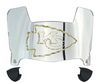 Kansas City Limited Edition Mini Football Helmet Visor Shield w/ Clips - PICK VISOR & LOGO COLOR