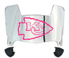 Kansas City Limited Edition Mini Football Helmet Visor Shield w/ Clips - PICK VISOR & LOGO COLOR