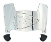 Kansas City Limited Edition Mini Football Helmet Visor Shield w/ Clips - PICK VISOR & LOGO COLOR