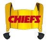 Kansas City Mini Football Helmet Visor Shield w/ Clips - PICK VISOR & LOGO COLOR