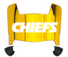 Kansas City Mini Football Helmet Visor Shield w/ Clips - PICK VISOR & LOGO COLOR