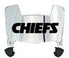 Kansas City Mini Football Helmet Visor Shield w/ Clips - PICK VISOR & LOGO COLOR