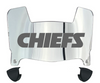 Kansas City Mini Football Helmet Visor Shield w/ Clips - PICK VISOR & LOGO COLOR
