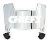 Kansas City Mini Football Helmet Visor Shield w/ Clips - PICK VISOR & LOGO COLOR