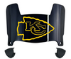 Kansas City Mini Football Helmet Visor Shield w/ Clips - PICK VISOR & LOGO COLOR