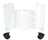 Kansas City Mini Football Helmet Visor Shield w/ Clips - PICK VISOR & LOGO COLOR