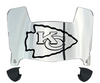 Kansas City Mini Football Helmet Visor Shield w/ Clips - PICK VISOR & LOGO COLOR
