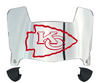 Kansas City Mini Football Helmet Visor Shield w/ Clips - PICK VISOR & LOGO COLOR