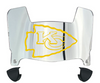 Kansas City Mini Football Helmet Visor Shield w/ Clips - PICK VISOR & LOGO COLOR