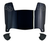 Kansas City Mini Football Helmet Visor Shield w/ Clips - PICK VISOR & LOGO COLOR