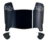 Kansas City Mini Football Helmet Visor Shield w/ Clips - PICK VISOR & LOGO COLOR