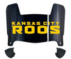 Kansas City Roos Mini Football Helmet Visor Shield w/ Clips - PICK VISOR & LOGO COLOR