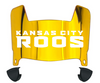 Kansas City Roos Mini Football Helmet Visor Shield w/ Clips - PICK VISOR & LOGO COLOR