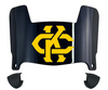 Kansas City Roos Mini Football Helmet Visor Shield w/ Clips - PICK VISOR & LOGO COLOR