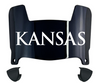 Kansas Jayhawks Mini Football Helmet Visor Shield w/ Clips - PICK VISOR & LOGO COLOR