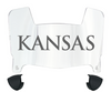 Kansas Jayhawks Mini Football Helmet Visor Shield w/ Clips - PICK VISOR & LOGO COLOR