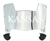 Kansas Jayhawks Mini Football Helmet Visor Shield w/ Clips - PICK VISOR & LOGO COLOR