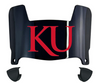 Kansas Jayhawks Mini Football Helmet Visor Shield w/ Clips - PICK VISOR & LOGO COLOR