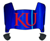 Kansas Jayhawks Mini Football Helmet Visor Shield w/ Clips - PICK VISOR & LOGO COLOR